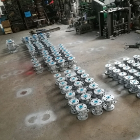 美标高平台法蘭球閥(fá)廠(chǎng)房環境